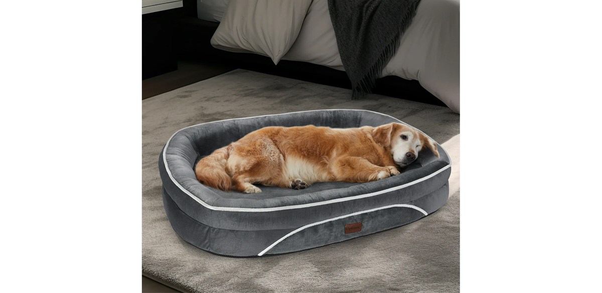 Ophanie Luxury Sofa Orthopedic Dog Bed For Large Dogs