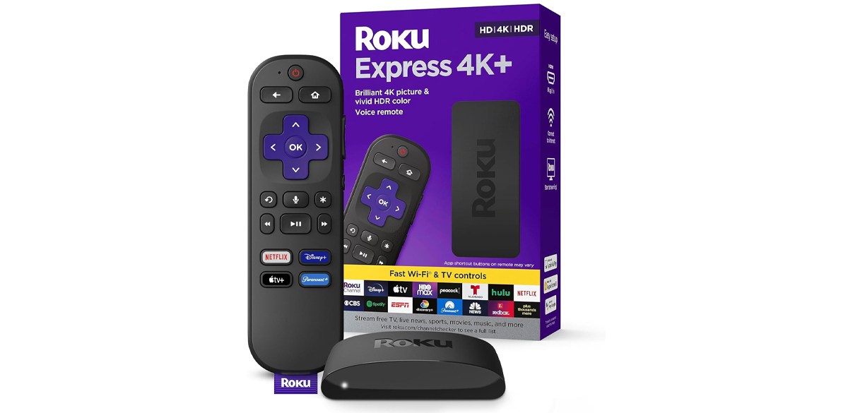 Roku Express 4K+ Streaming Device