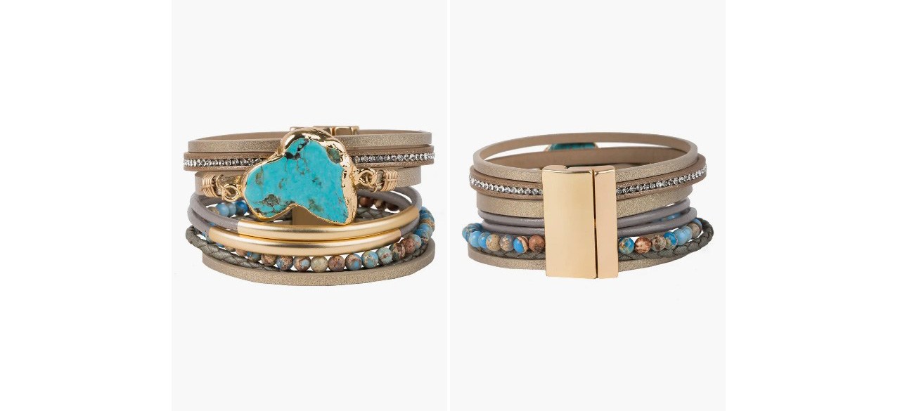 SAACHI Turquoise Stone Bracelet