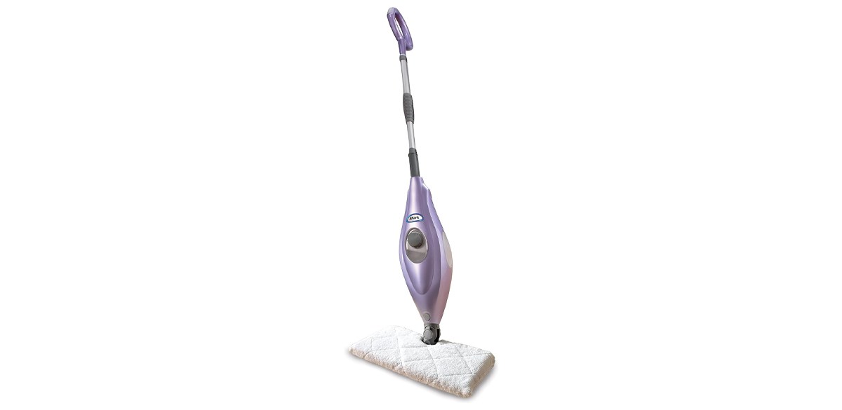 Shark Steam Pocket Mop Hard Floor Cleaner, With Rectangle Head and 2 Washable Pads