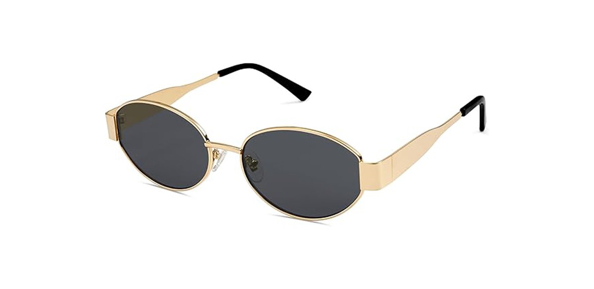 SOJOS Retro Oval Sunglasses for Women