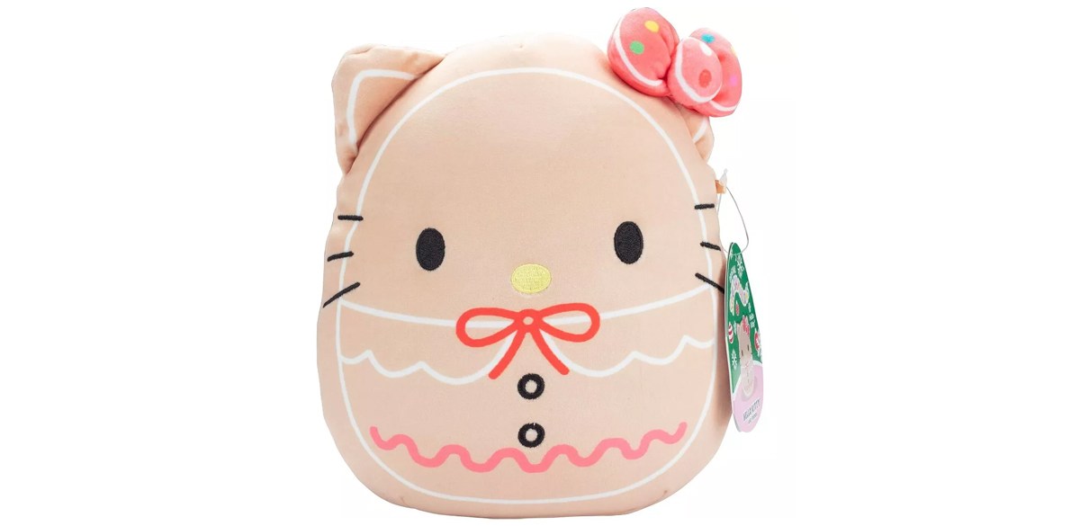 Squishmallows 8-inch Hello Kitty Gingerbread