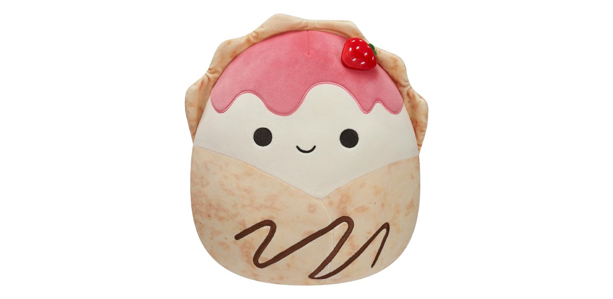 Squishmallows Original 12-Inch Gasten Strawberry Crepe