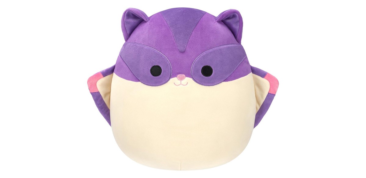  Squishmallows Original 12-Inch Joy Purple Sugar Glider - Official Jazwares Plush