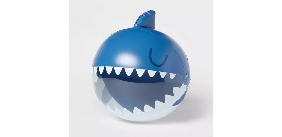 Sun Squad Shark Light Up Beach Ball