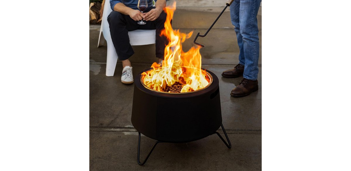 TIKI Brand Smokeless 20 Inch Social Fire Pit