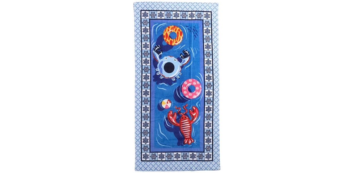 Vera Bradley Women's Outlet Cotton Looped Terry Outlet Essential Beach Towel
