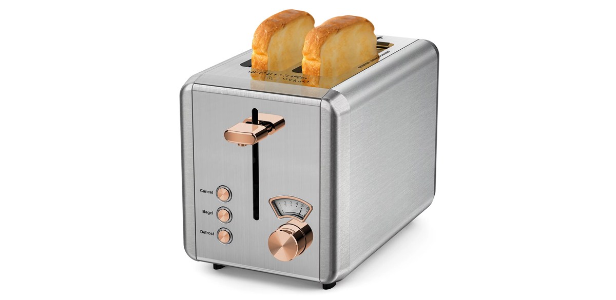 WHALL 2 Slice Toaster 