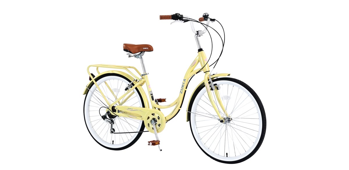 Womens Bike 26 inch Shimano 7 speed Beach Cruiser Bike for Ladies