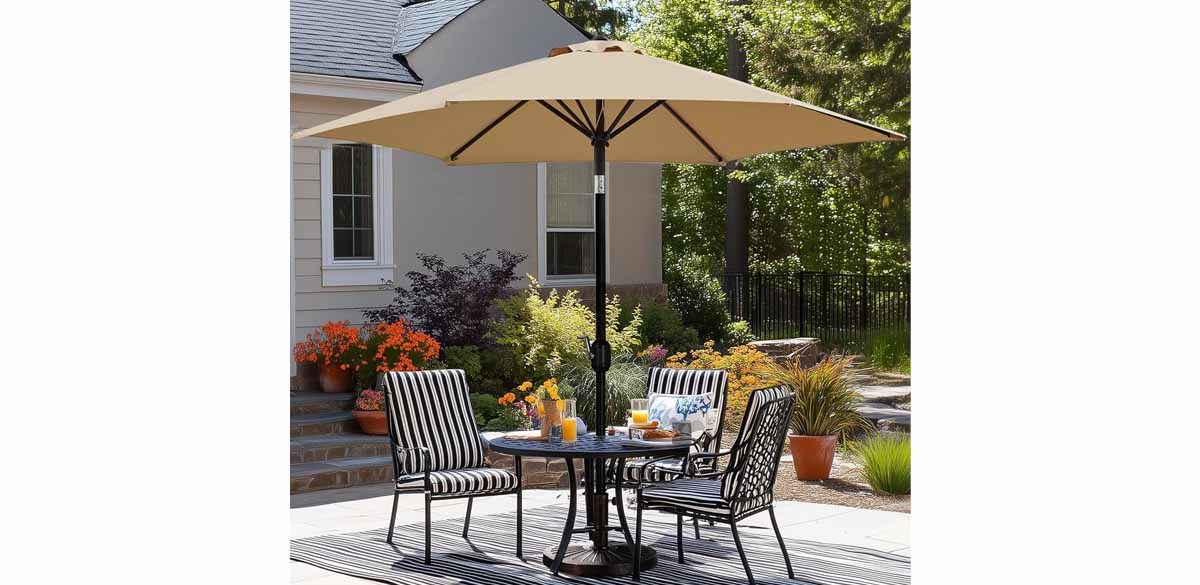 Yaheetech 9FT Outdoor Patio Umbrella