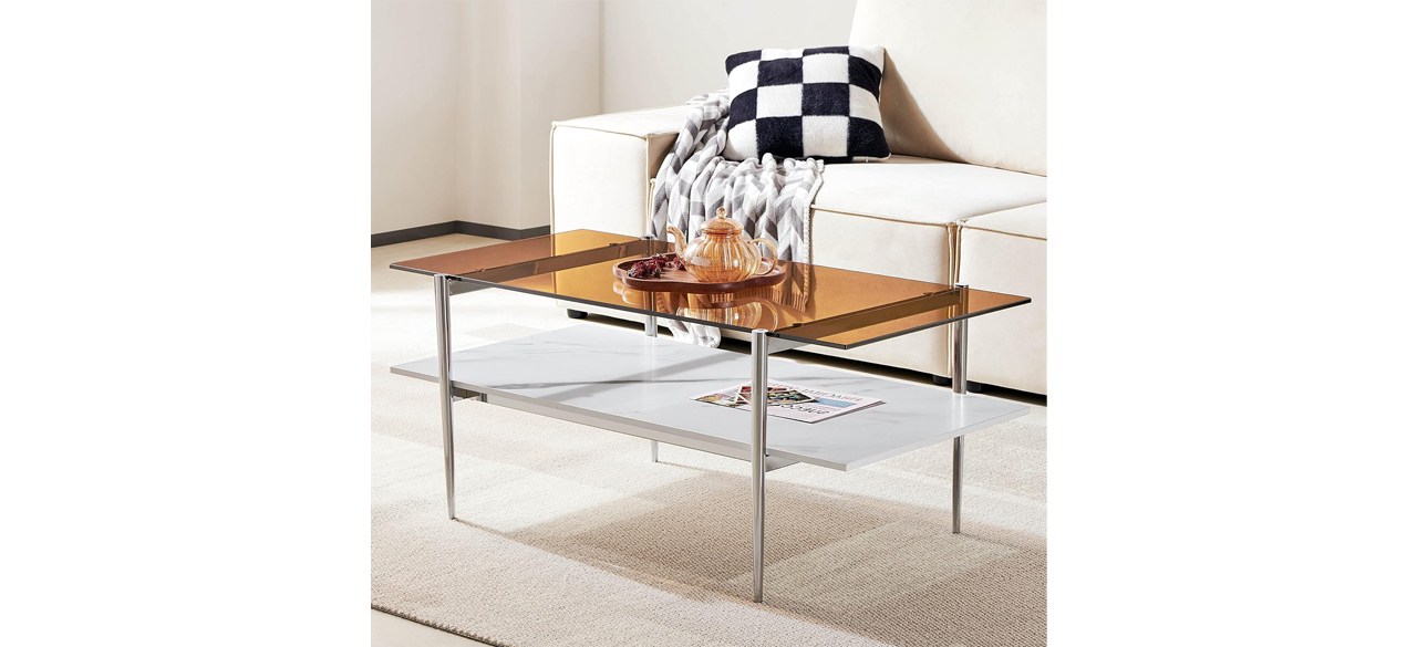 AGV Tadio Glass Coffee Table