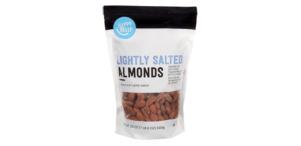 Amazon Brand Happy Belly Roasted & Lightly Salted Almond