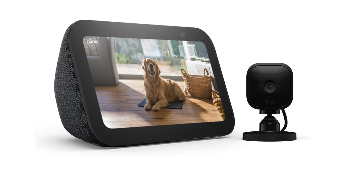 Amazon Echo Show 5 (3rd Gen) with Blink Mini