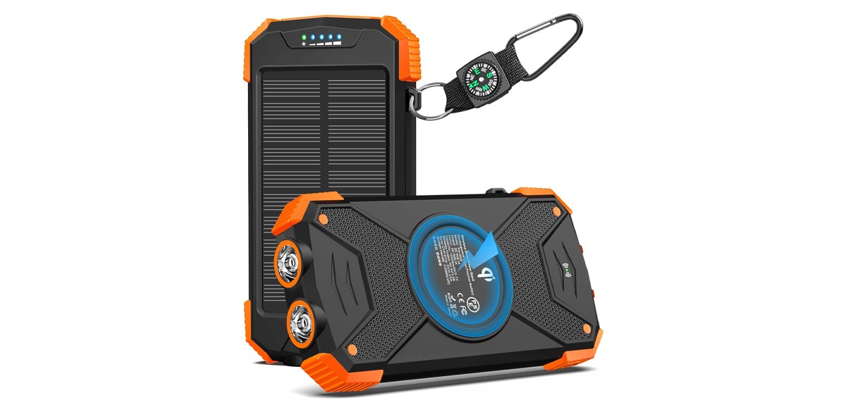 BLAVOR Solar Charger Power Bank