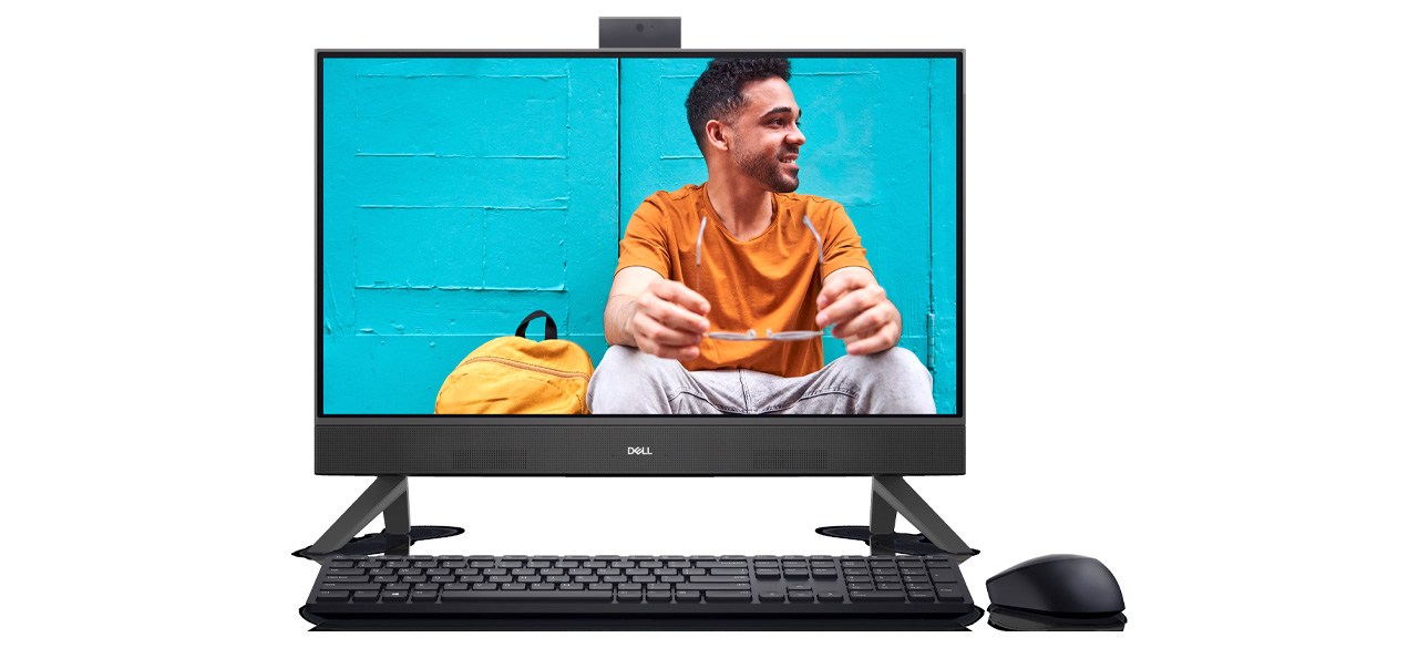 Dell Inspiron 24 All-in-One on white background