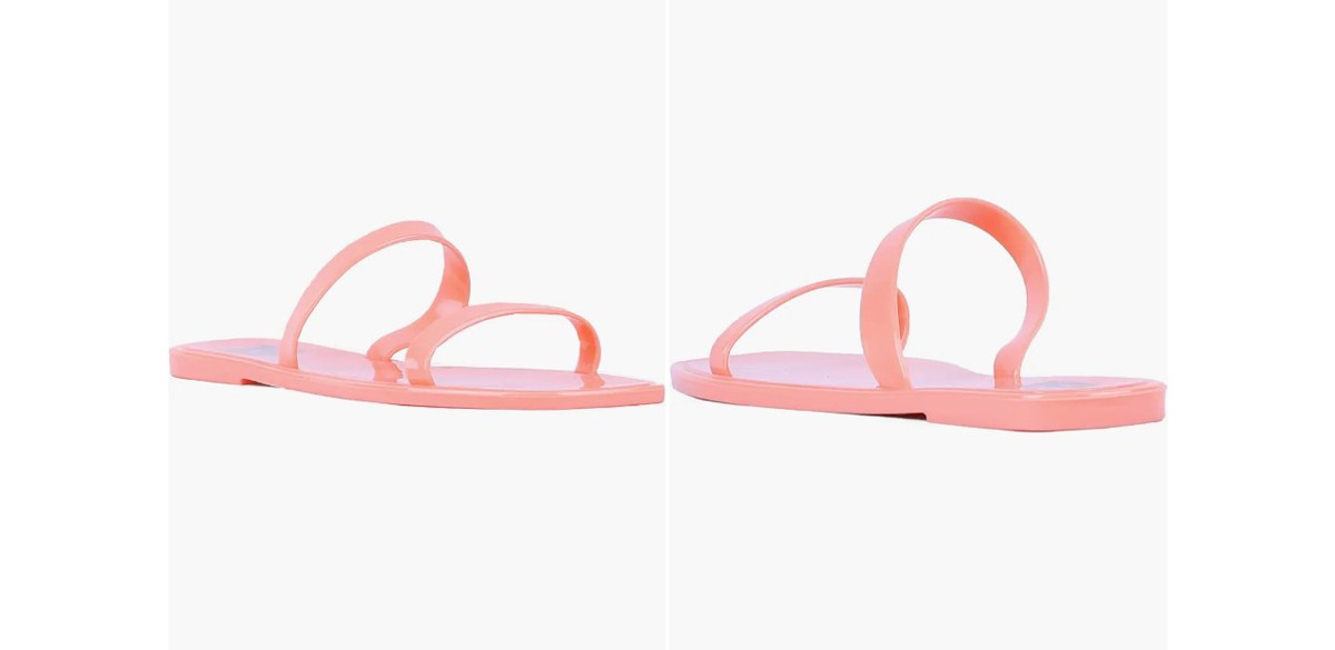 DV by Dolce Vita Sunshine Strappy Jelly Slide Sandal