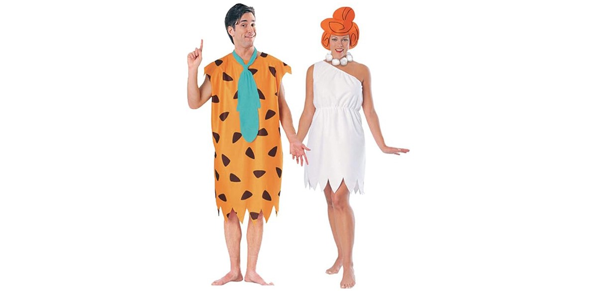 FutureMemories Fred and Wilma Flintstone Costume Set