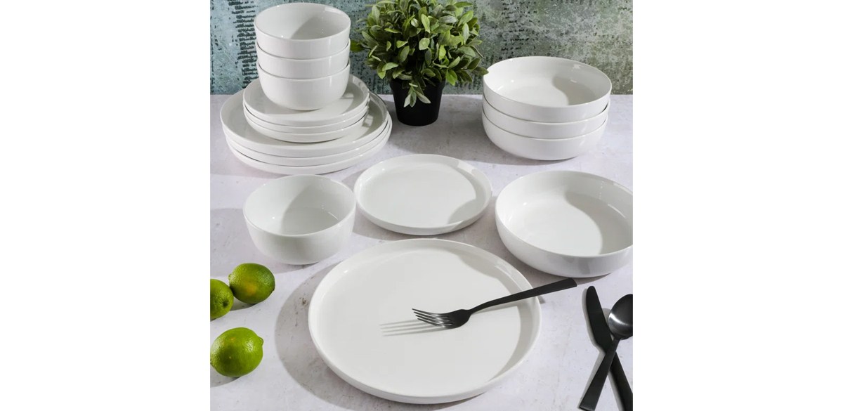 Gibson Home Oslo 16 Piece Dinnerware Set