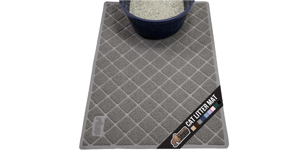 GORILLA GRIP Cat Litter Box Mat