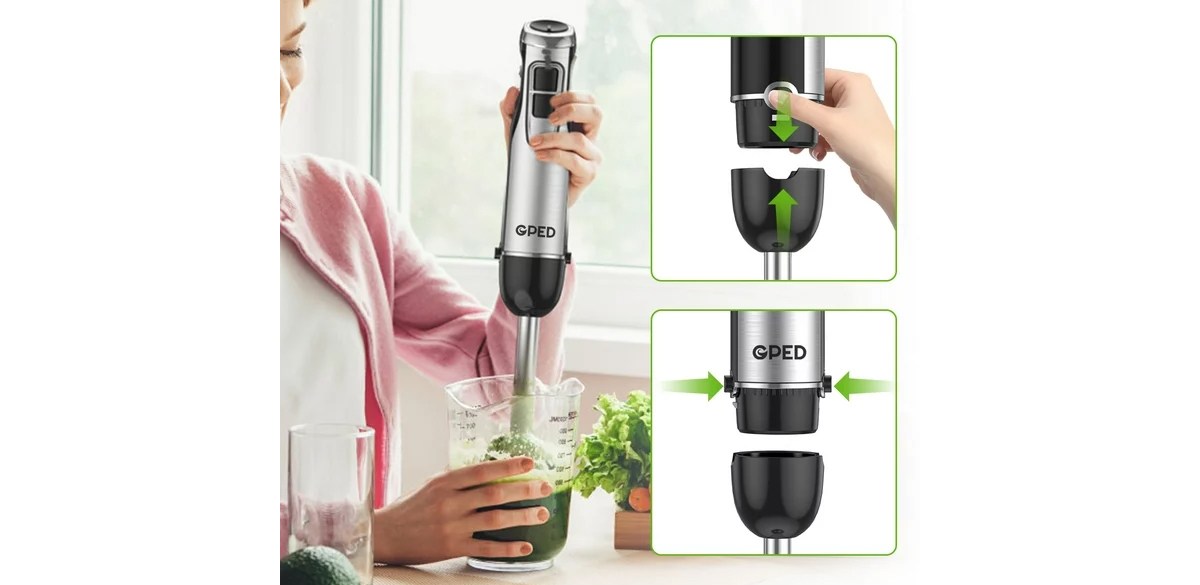 GPED 5-in-1 Immersion Hand Blender