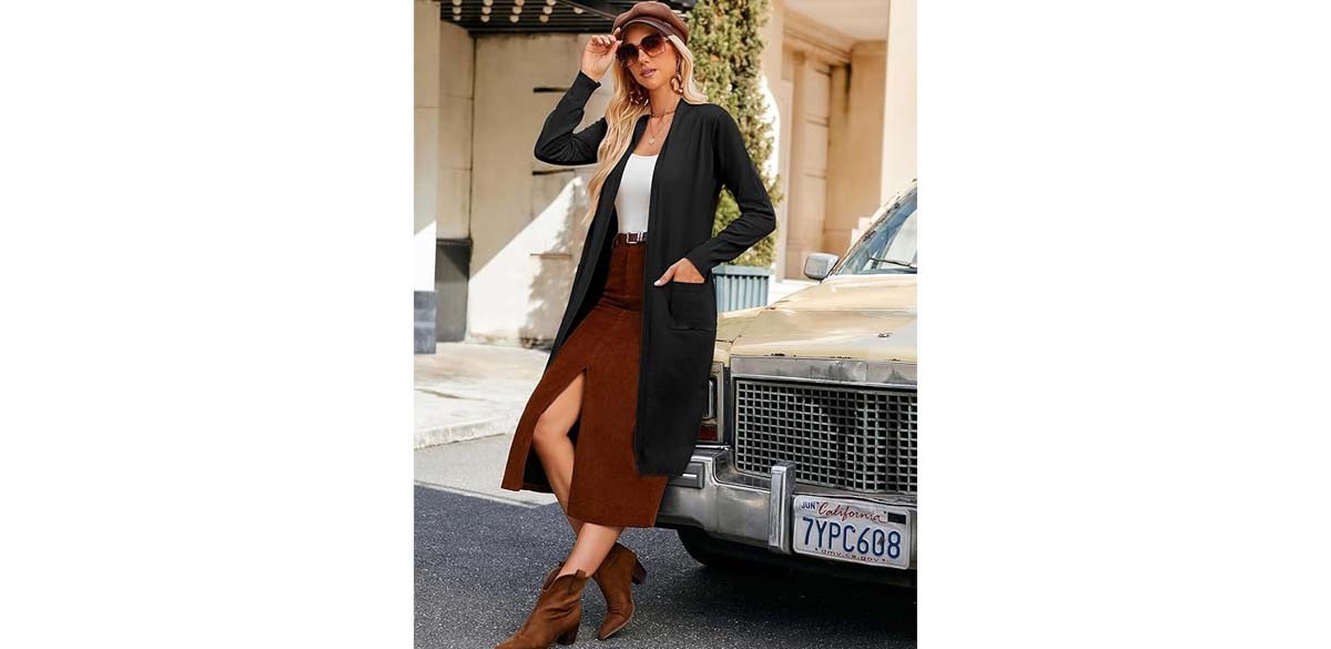 GRACE KARIN Women's 2025 Trendy Long Cardigans