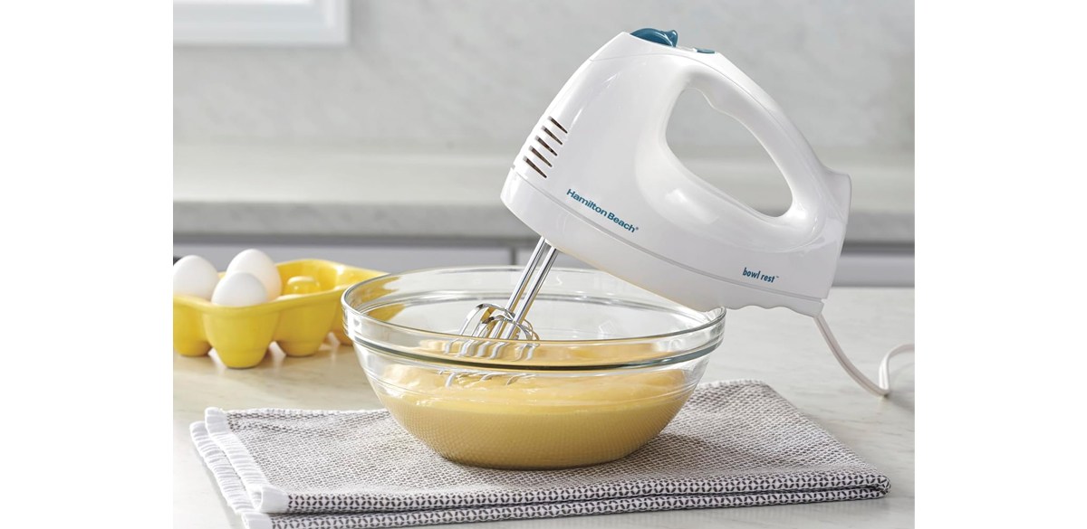 Hamilton Beach 6-Speed Electric Hand Mixer with Whisk