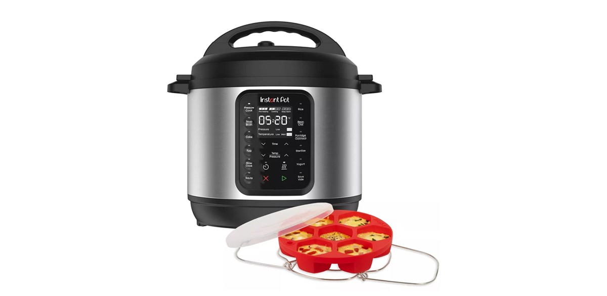 Instant Pot 6qt 9-in-1 Pressure Cooker Bundle