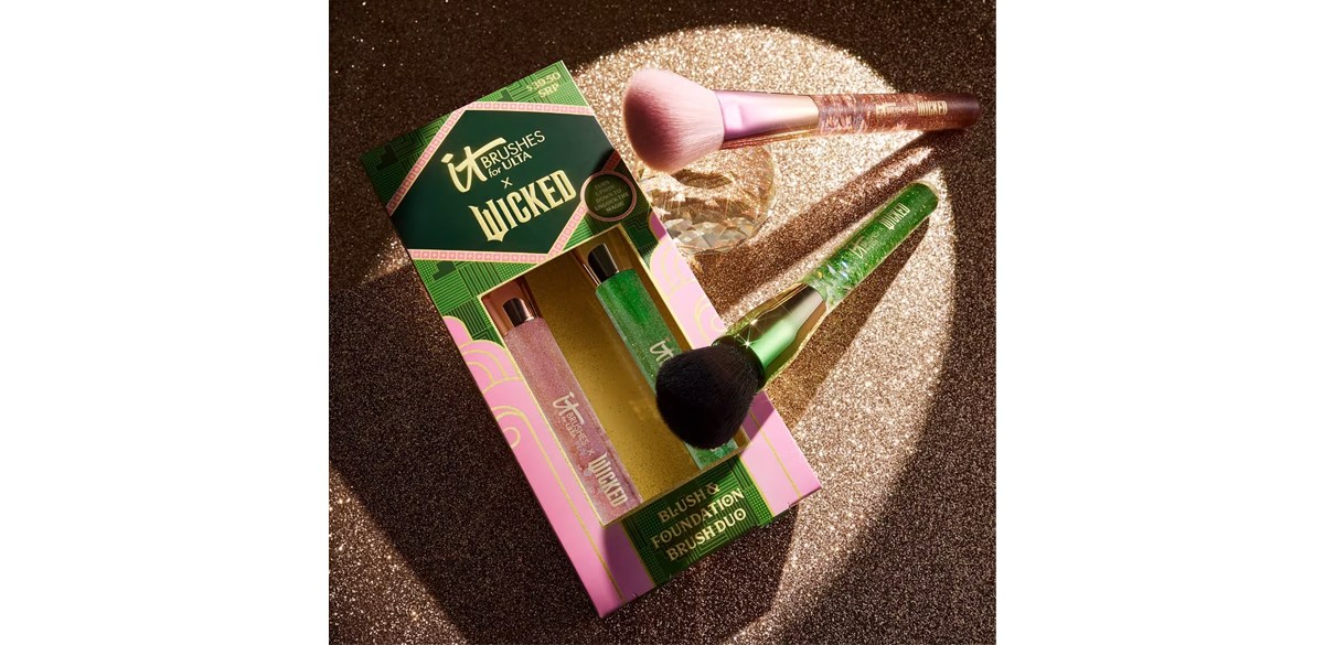 IT Brushes for ULTA x Wicked Limited-Edition Blush & Foundation Makeup Brush Set