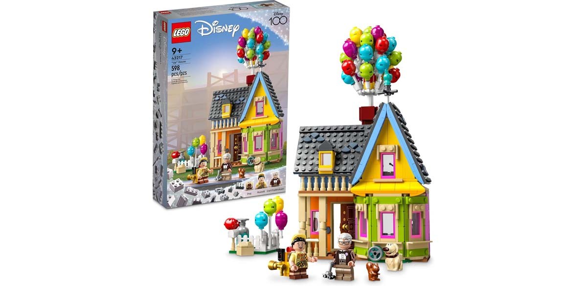 LEGO Disney and Pixar 'Up' House Disney 100 Celebration Classic Building Toy Set