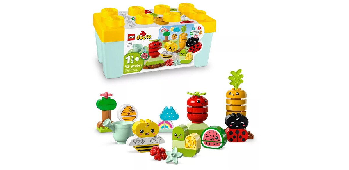 LEGO Duplo My First Organic Garden Bricks Box Toy Set