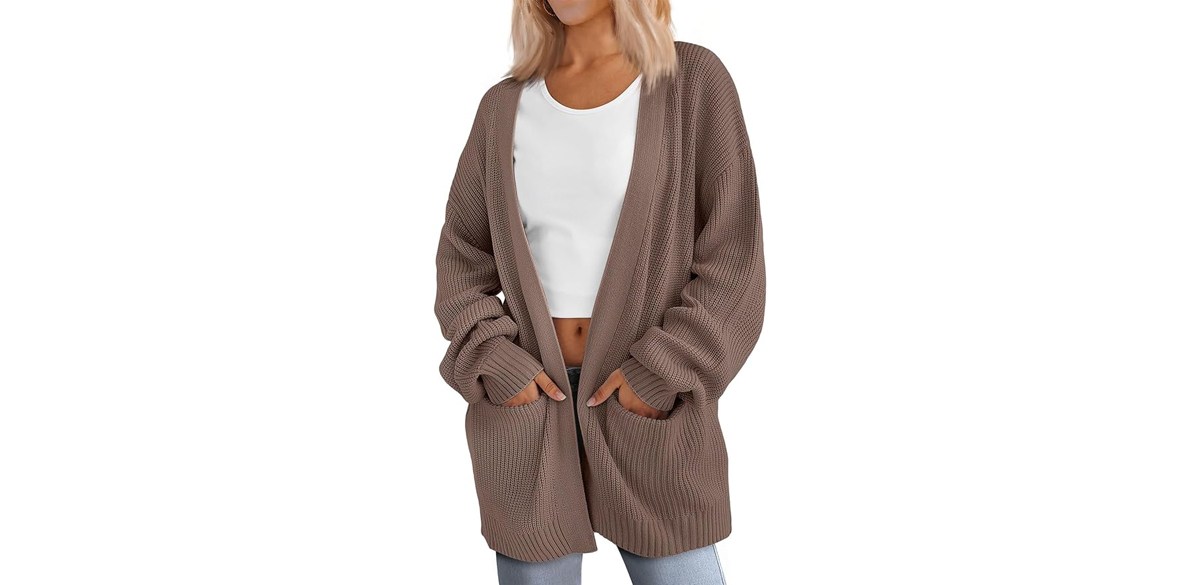 LILLUSORY Oversized Cardigan