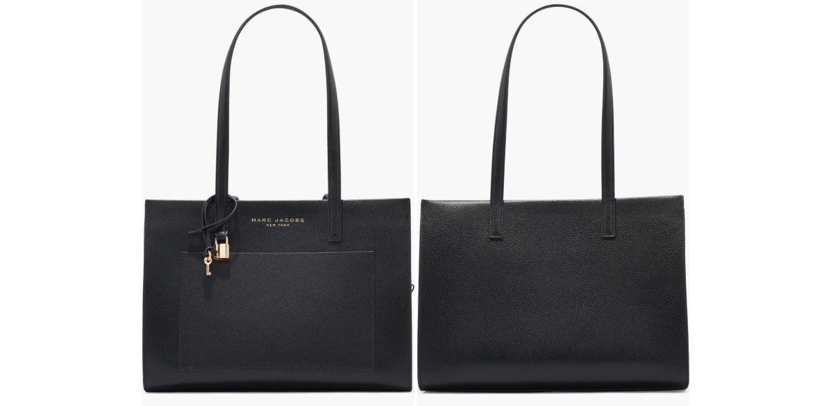 Marc Jacobs Leather Work Tote Bag