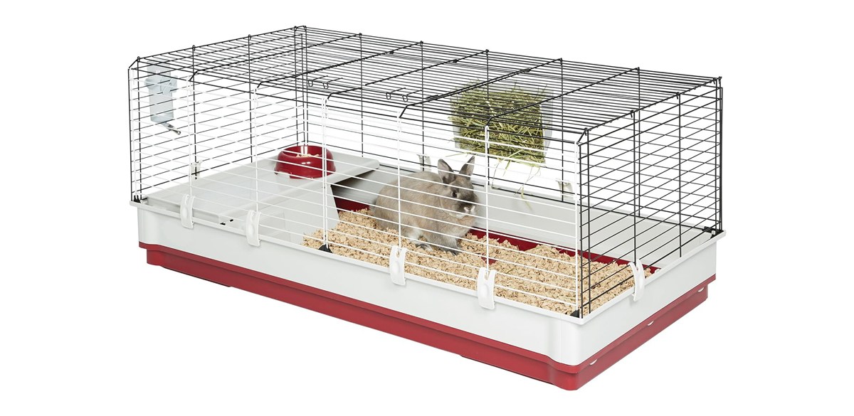 Midwest Homes for Pets Deluxe Rabbit and Guinea Pig Cage