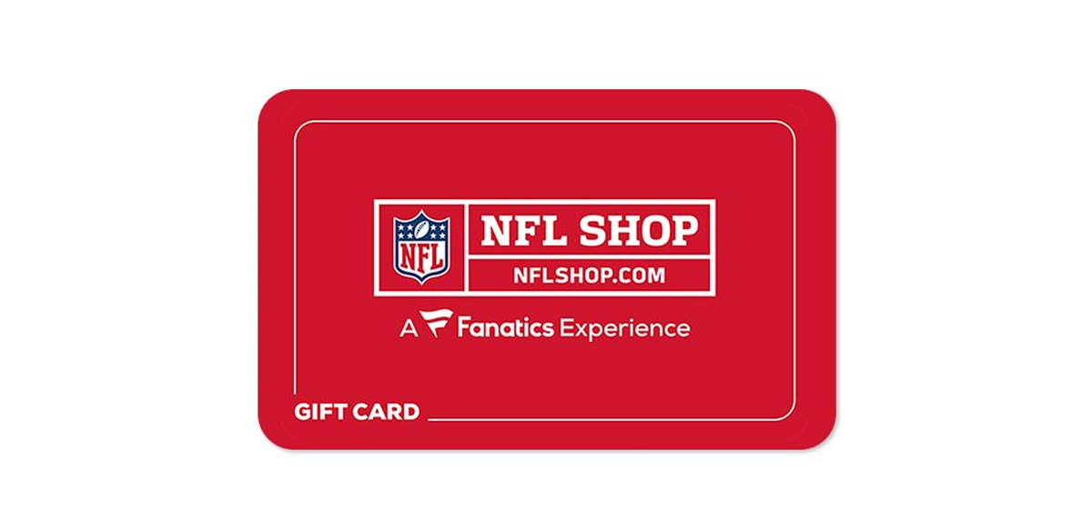 NFL Shop gift card