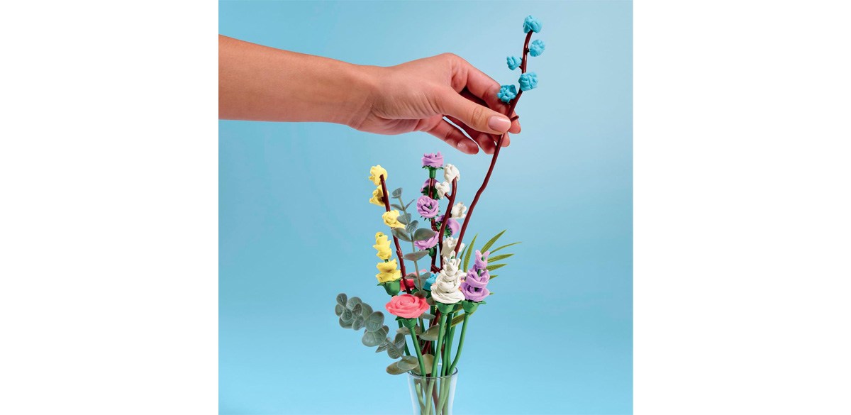 Play-Doh just released a line of adult flower sets that rival LEGO