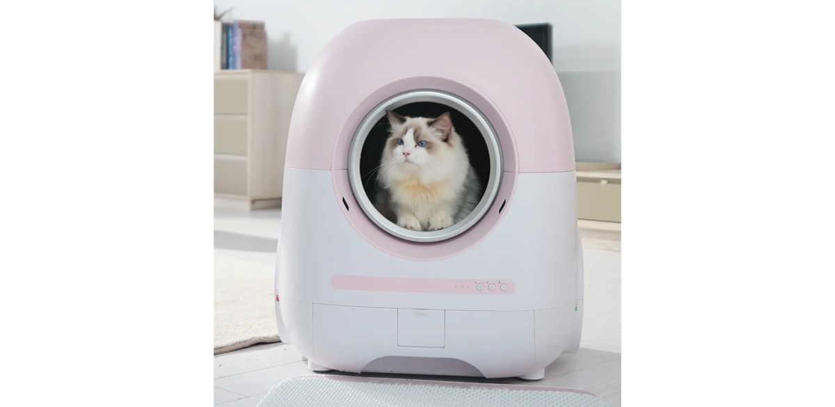 REDSASA Self Cleaning Litter Box for Multiple Cats