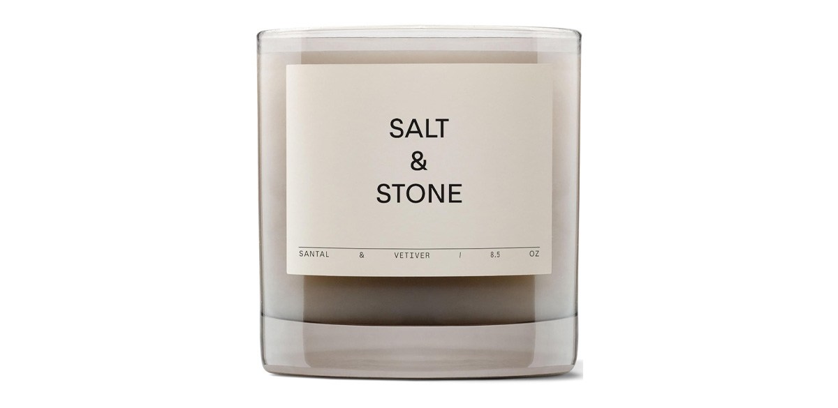 SALT & STONE Scented Candle for Women & Men