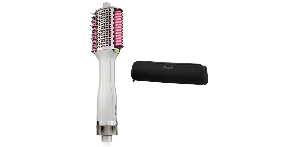 Shark HT212 SmoothStyle Heated Comb Blow Dryer Brush