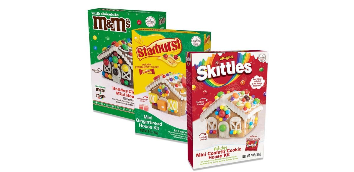 Snackivore Christmas Gingerbread House Kit Variety 3-Pack