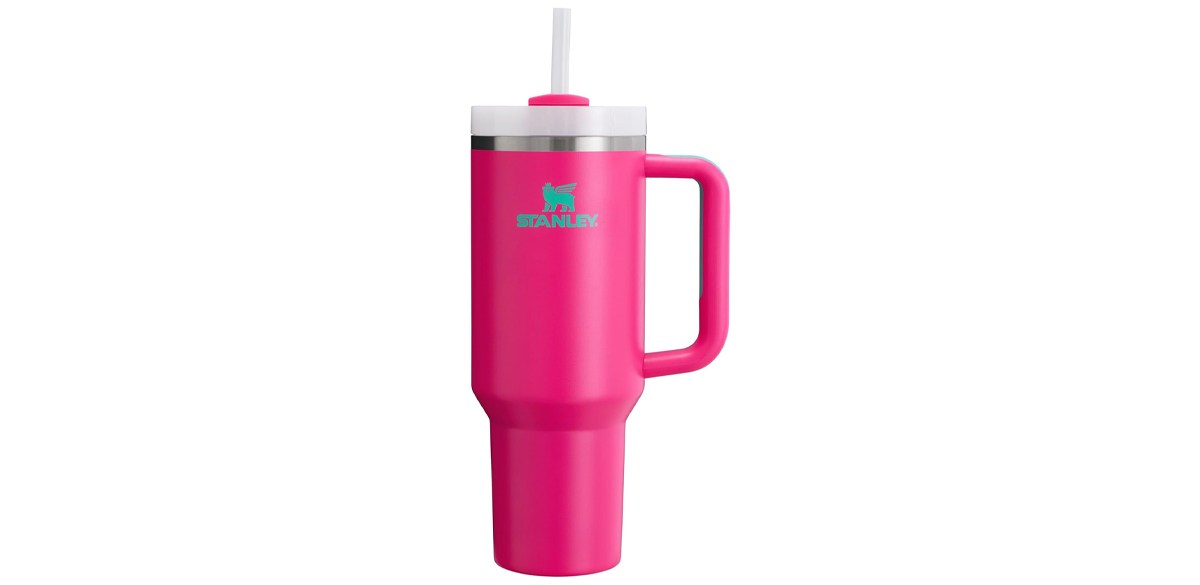 Stanley Quencher H2.0 FlowState Stainless Steel Vacuum Insulated Tumbler-Passion Pink