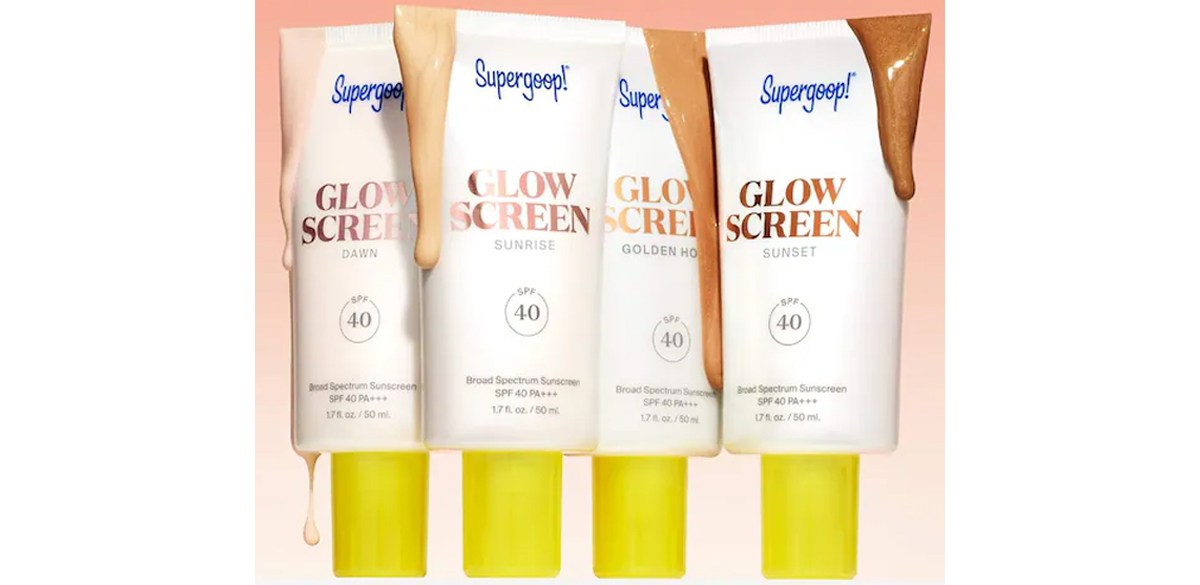 Supergoop! Glowscreen SPF 40 Sunscreen with Hyaluronic Acid + Niacinamide