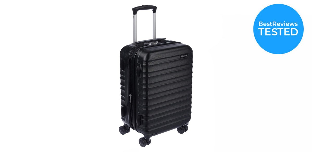 AmazonBasics 20-Inch Hardside Spinner Suitcase