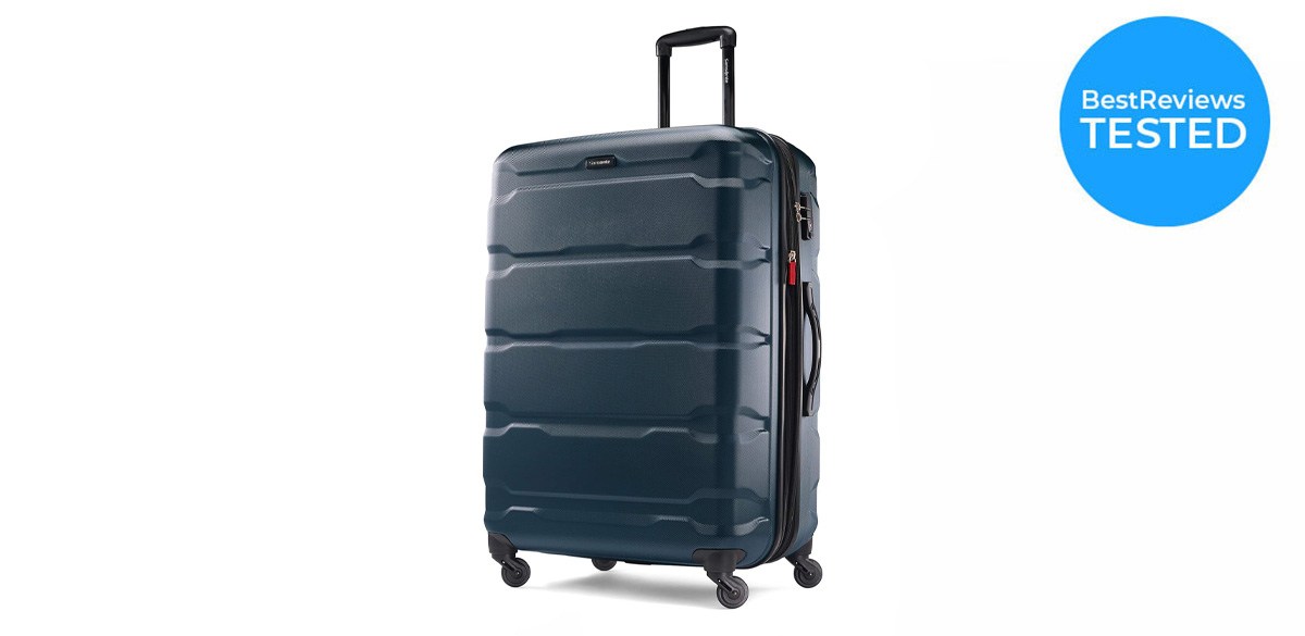 Samsonite Omni PC Hardside Checked-Large 28-Inch Suitcase