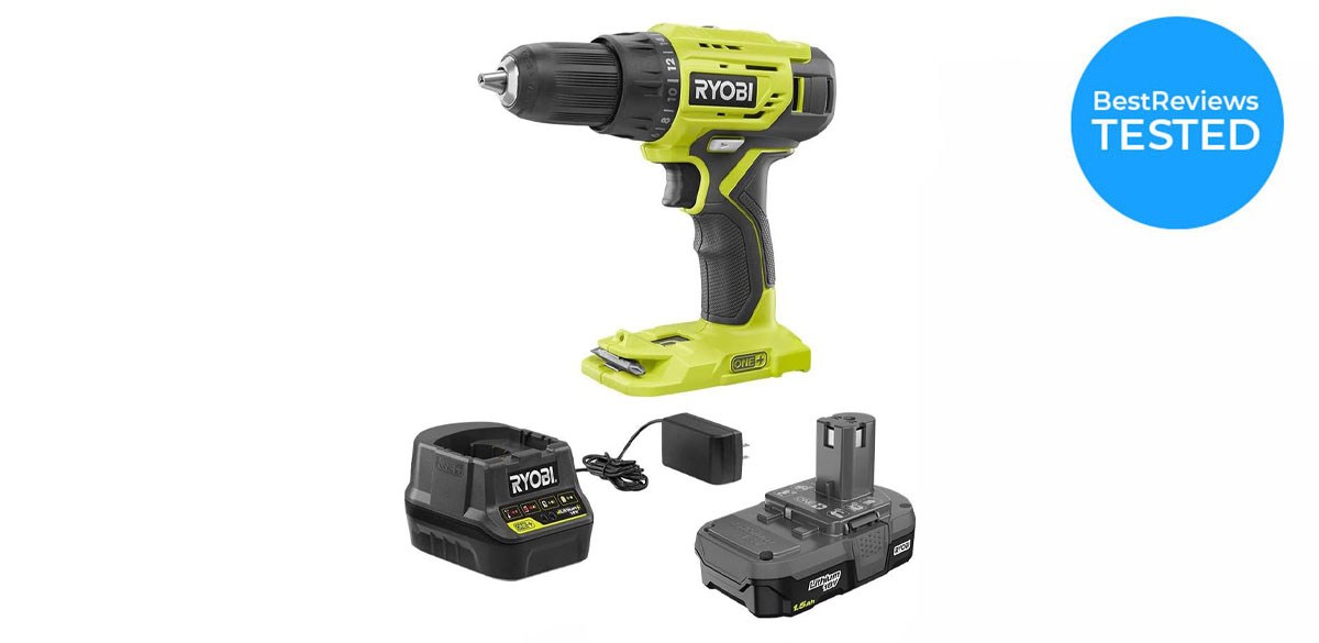 Ryobi 18-Volt ONE+ Lithium-Ion Cordless half in. Drill-Driver Kit