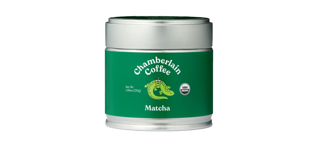 Chamberlain Coffee Original Matcha Powder on white background