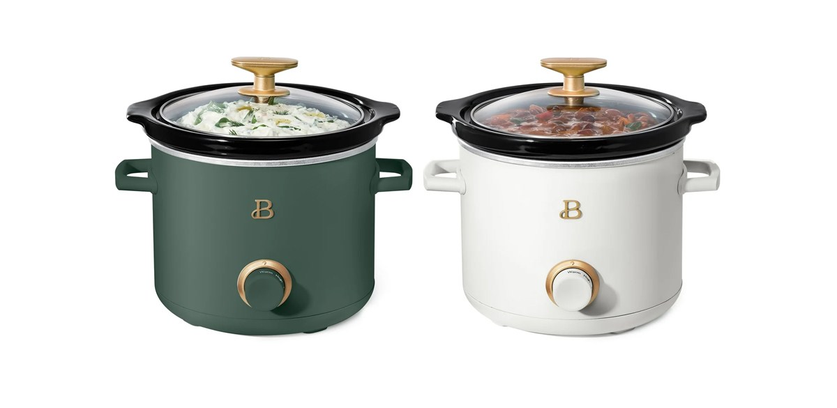 Beautiful 2-Pack 2-qt Slow Cooker