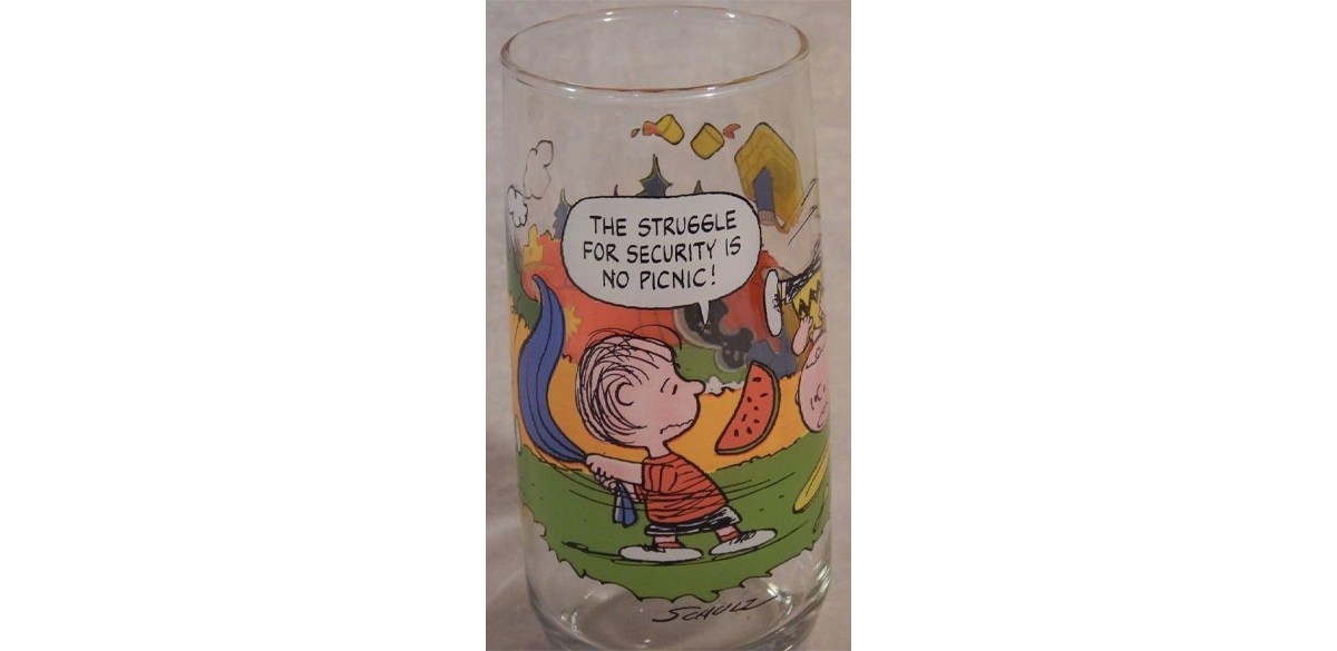 CAMP SNOOPY Collectible Glass (1965)