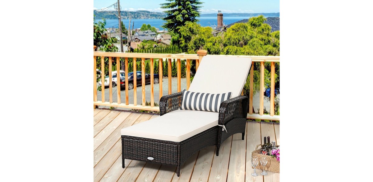 Costway Outdoor Chaise Lounge