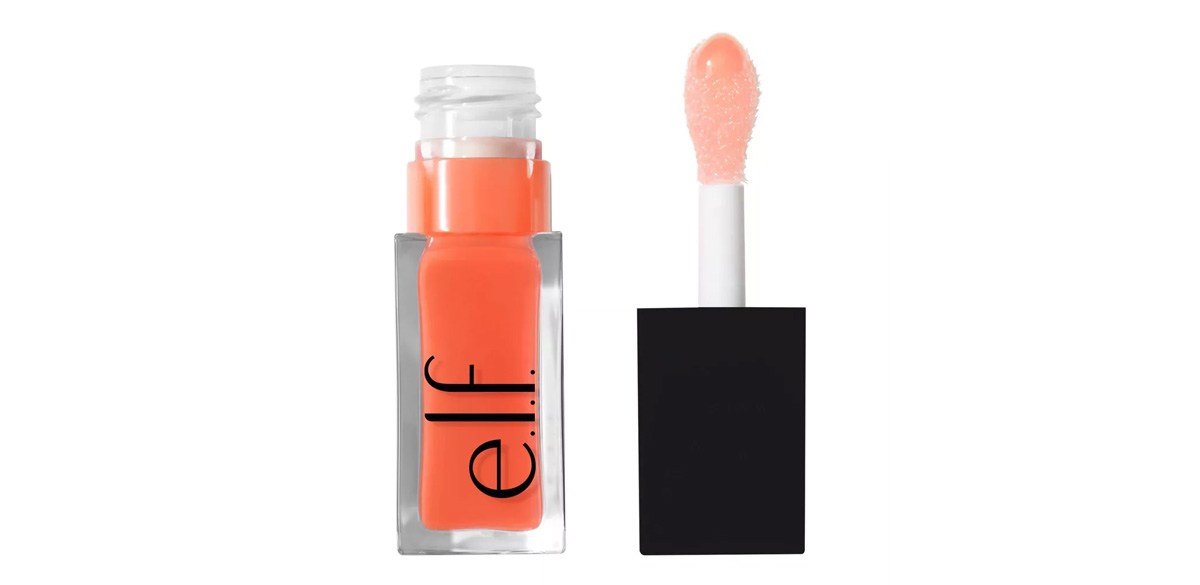 e.l.f. Glow Reviver Lip Oil - 0.25 fl oz in Coral Fixation 