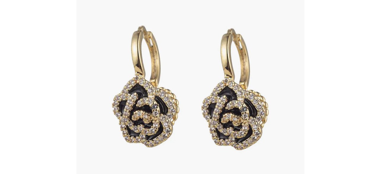 Emily Rose CZ Drop Earrings